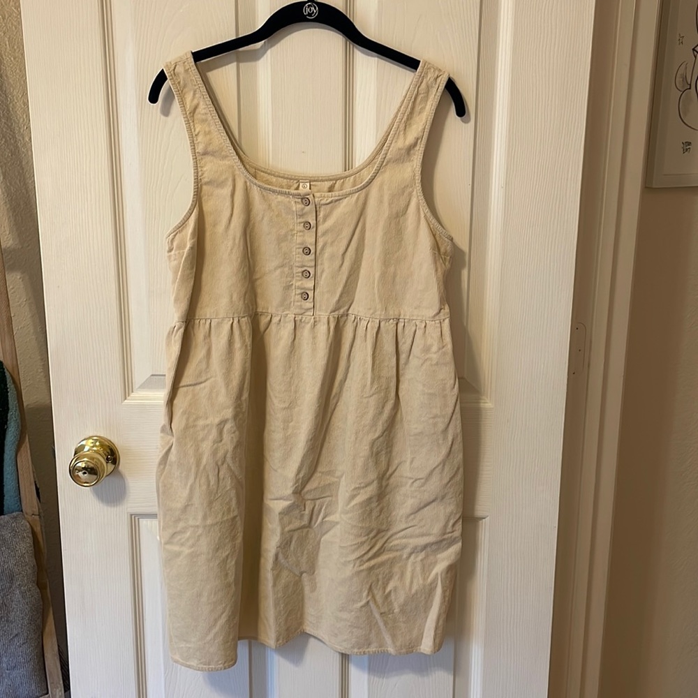 LEXBROWN Corduroy Dress